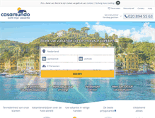 Tablet Screenshot of casamundo.nl