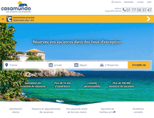 Tablet Screenshot of casamundo.fr