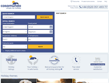 Tablet Screenshot of casamundo.co.uk